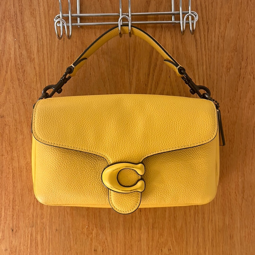 YELLOW COACH HANDBAG